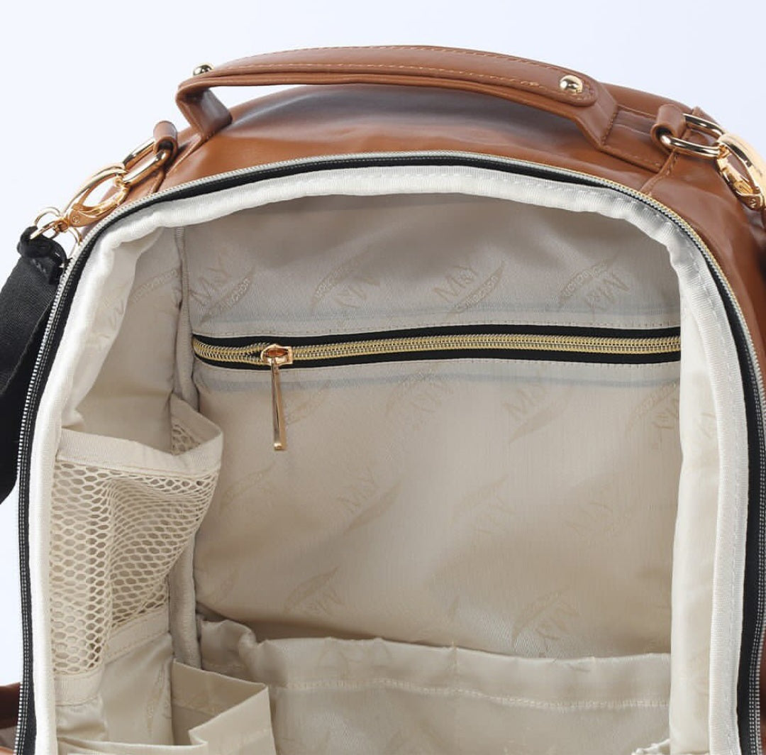 Oeste Faux Leather Backpack Bag