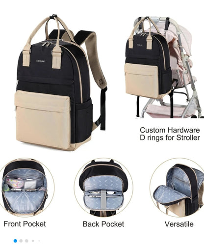 Colorland kenzie pack and go baby travel diaper backpack
