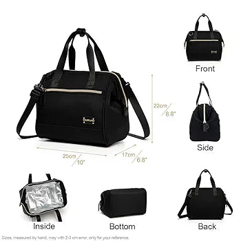 COLORLAND Zera Fashion Multi-Functional Tote Cooler Shoulder Bag