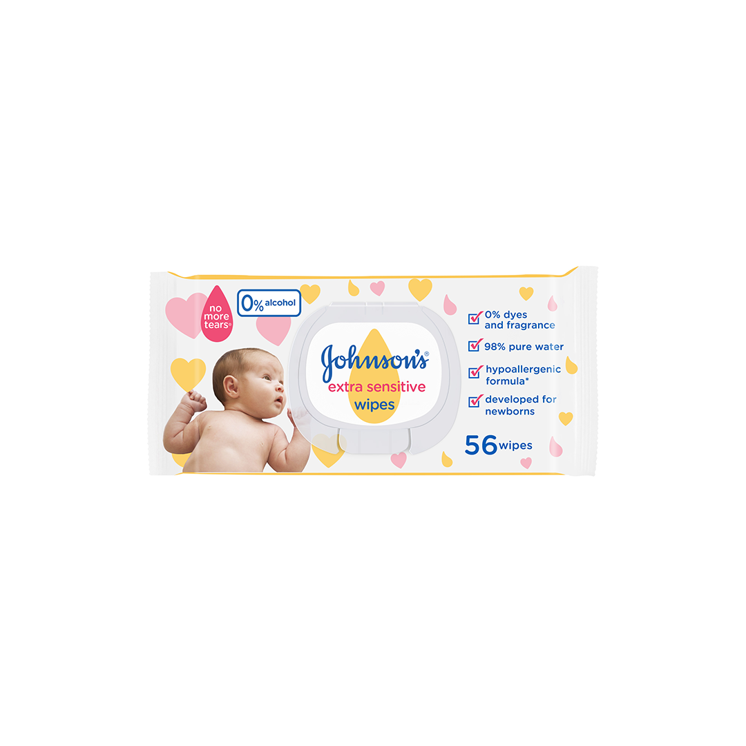 Johnson's bany
extra sensitive wipes