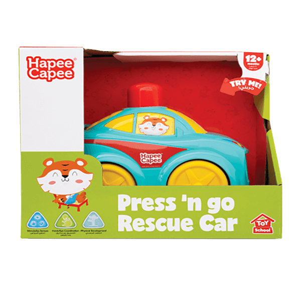 Press 'n go rescue car