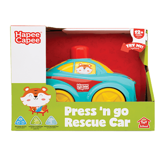 Press 'n go rescue car