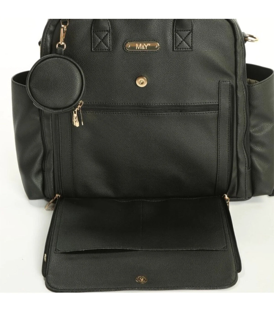 Faux leather bag M&Y