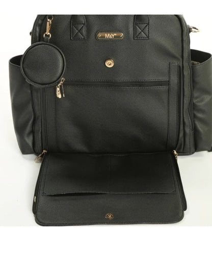 Faux leather bag M&Y