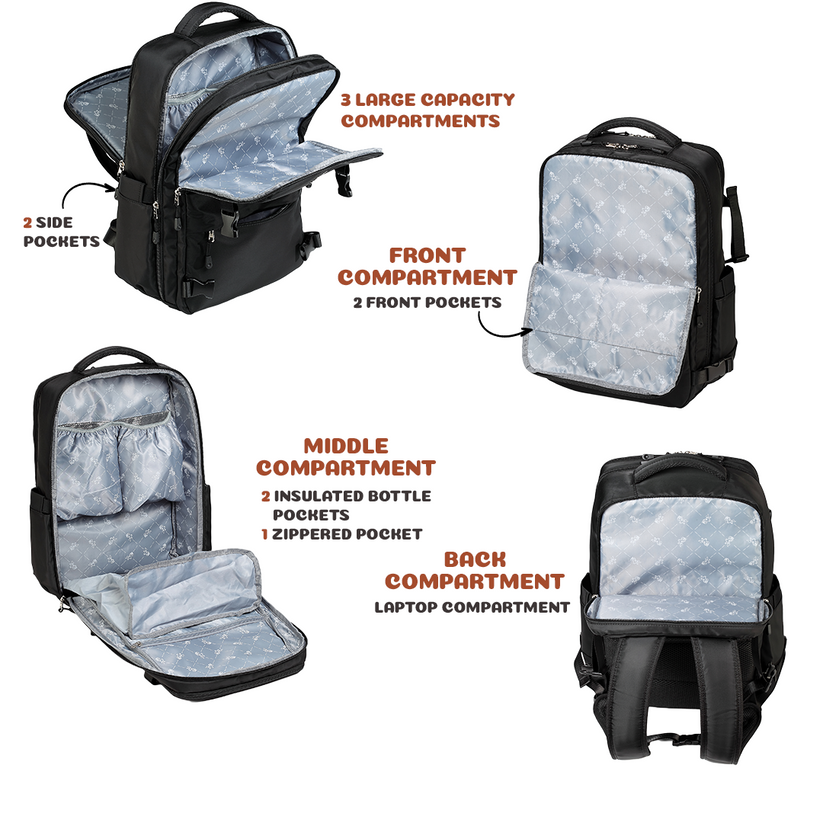 Colorland Smart all-in-one Diaper Backpack